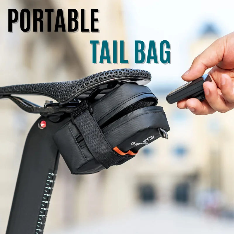 Mini Bicycle Saddle Bag MTB Road Bike Tail Bag | Reflective