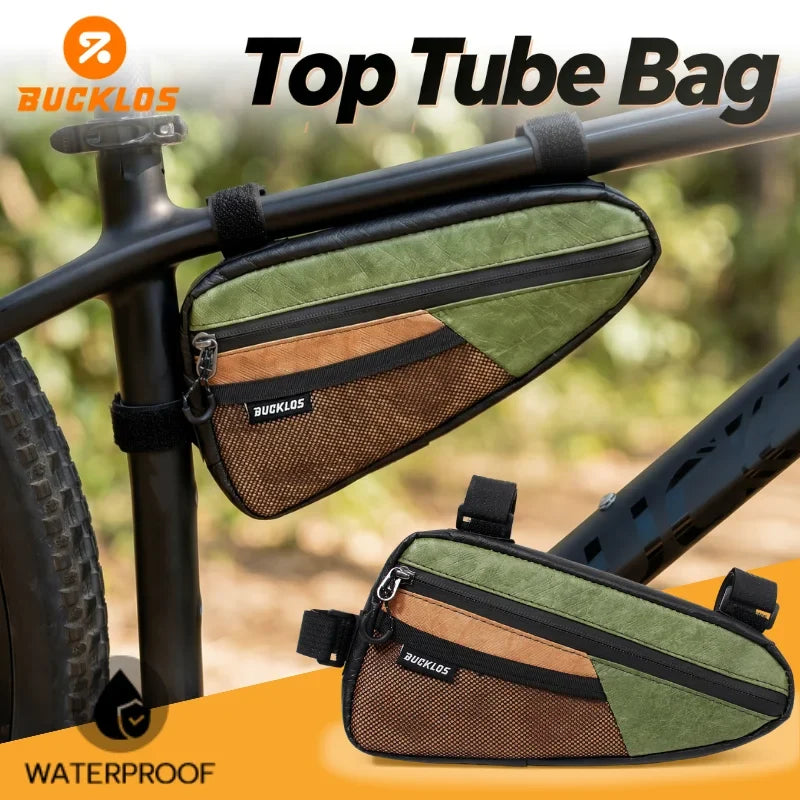 BUCKLOS Waterproof Bike Frame Triangle Bag – Ultralight