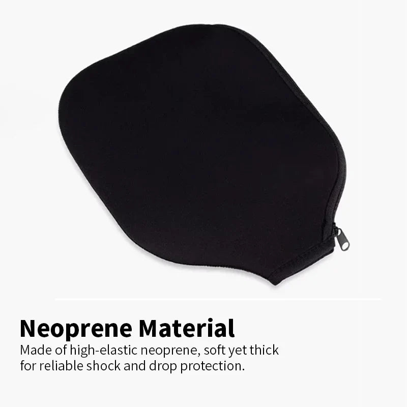 BUCKLOS Neoprene Pickleball Paddle Cover Bag with Zipper