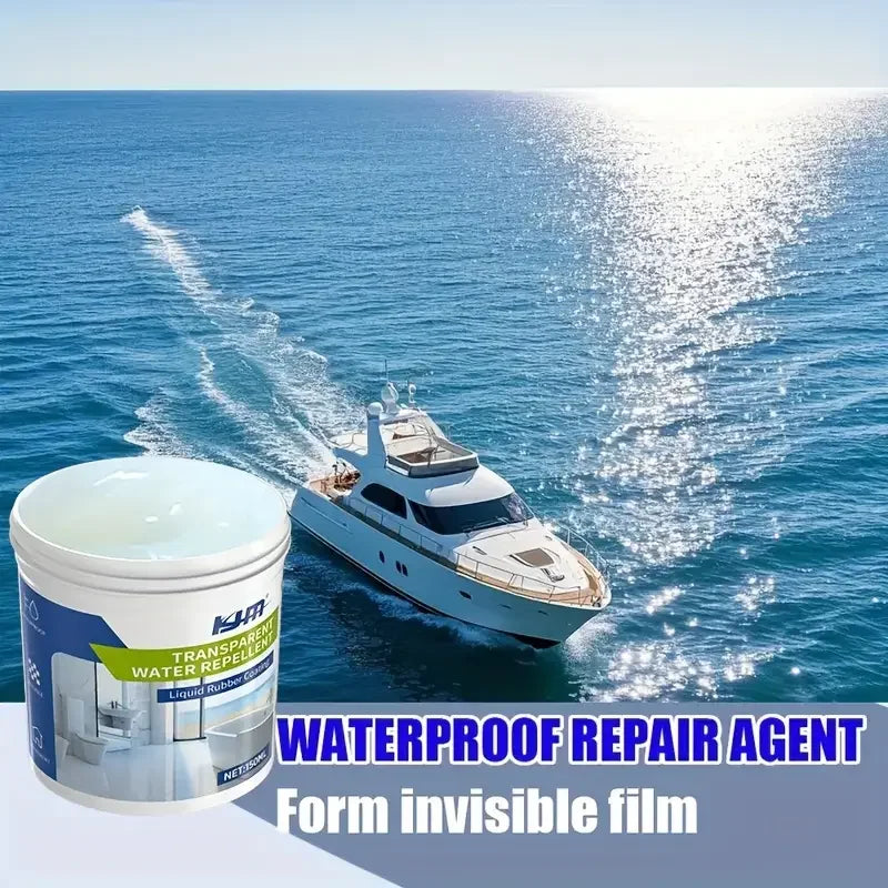 Ultra-Transparent Waterproof Repair Kit – Boats, Cars & Homes