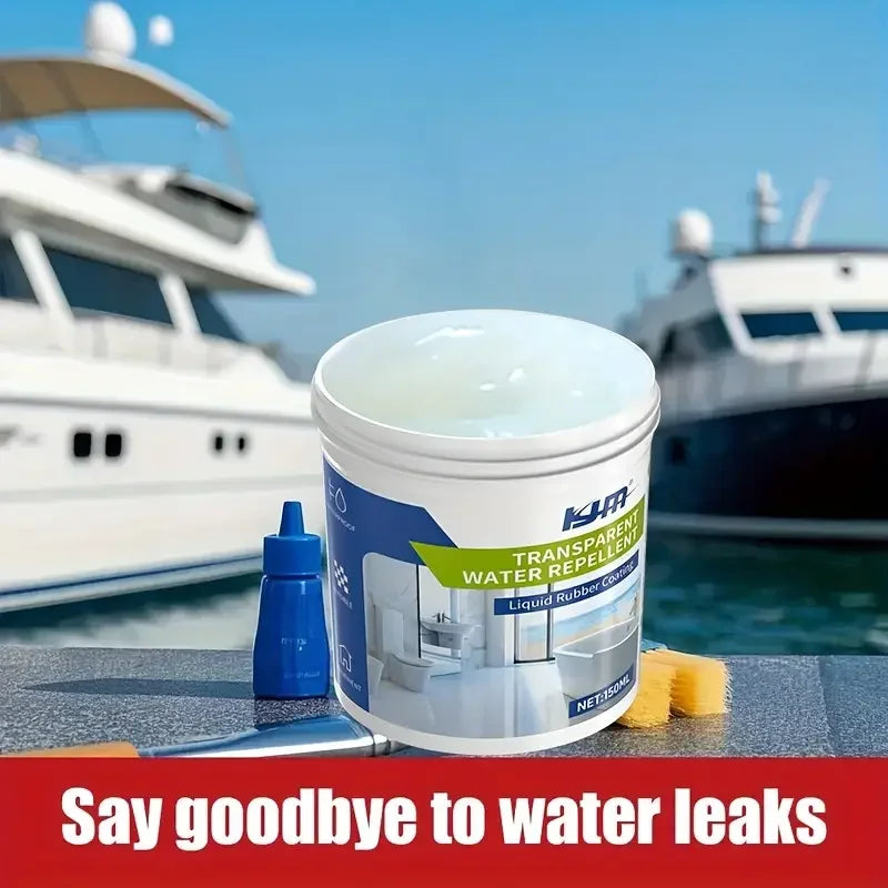 Ultra-Transparent Waterproof Repair Kit – Boats, Cars & Homes