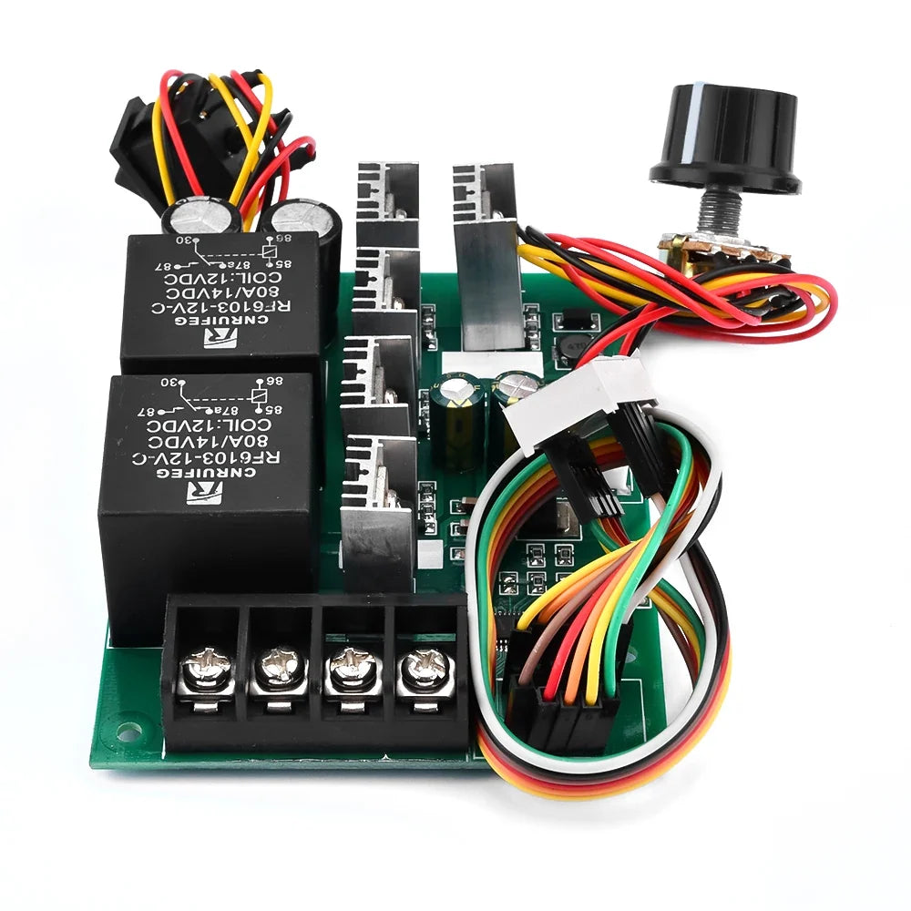 PWM DC Motor Speed Controller 10-55V 40A Forward/Reverse Module