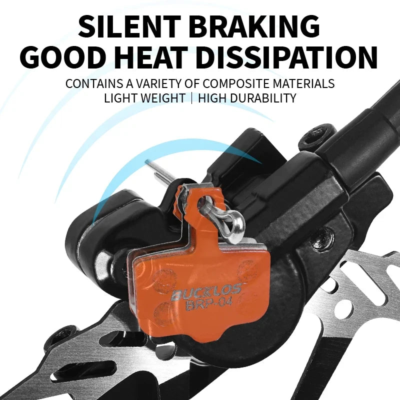 BUCKLOS MTB Disc Brake Pads – SRAM DB5 / AVID ELIXIR Multi-Metallic