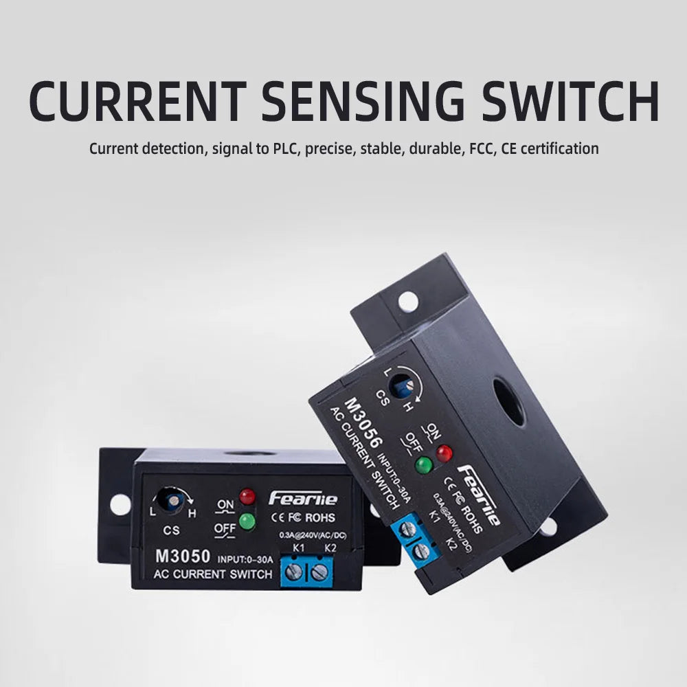 Gaqqee M3050/M3056 AC Current Sensing Switch 30A | CE RoHS