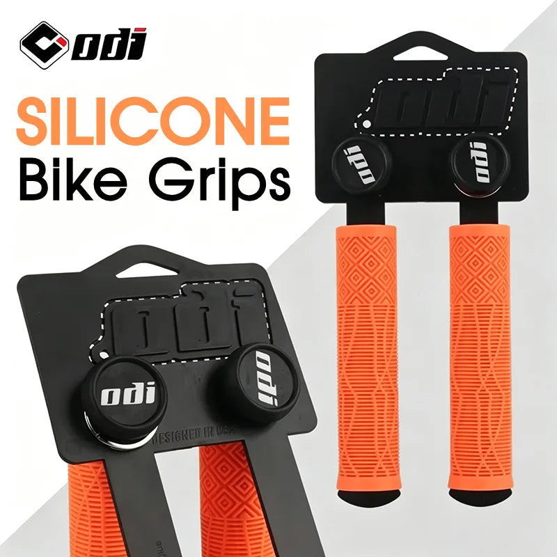 ODI Silicone MTB Handlebar Grips – Anti-Slip, Ultralight Bike Grips