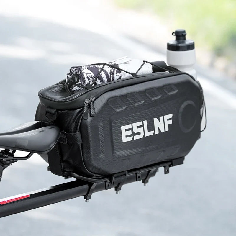 17L Hard Shell Waterproof Bike Rear Rack Bag – MTB & E-Bike