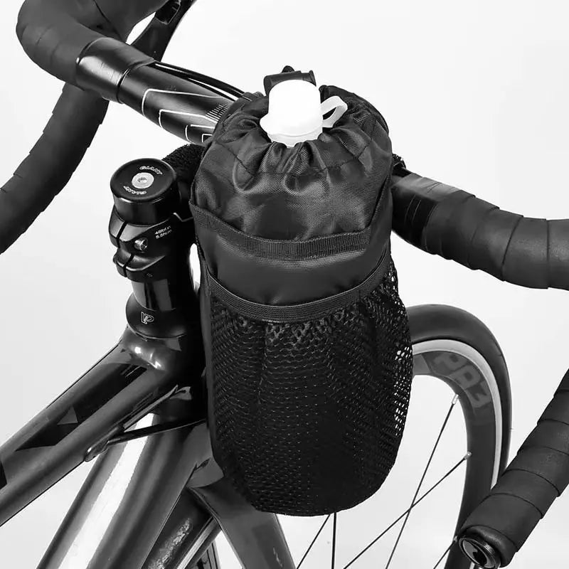 Bike Handlebar Water Bottle Bag – Insulated Cycling Pouch