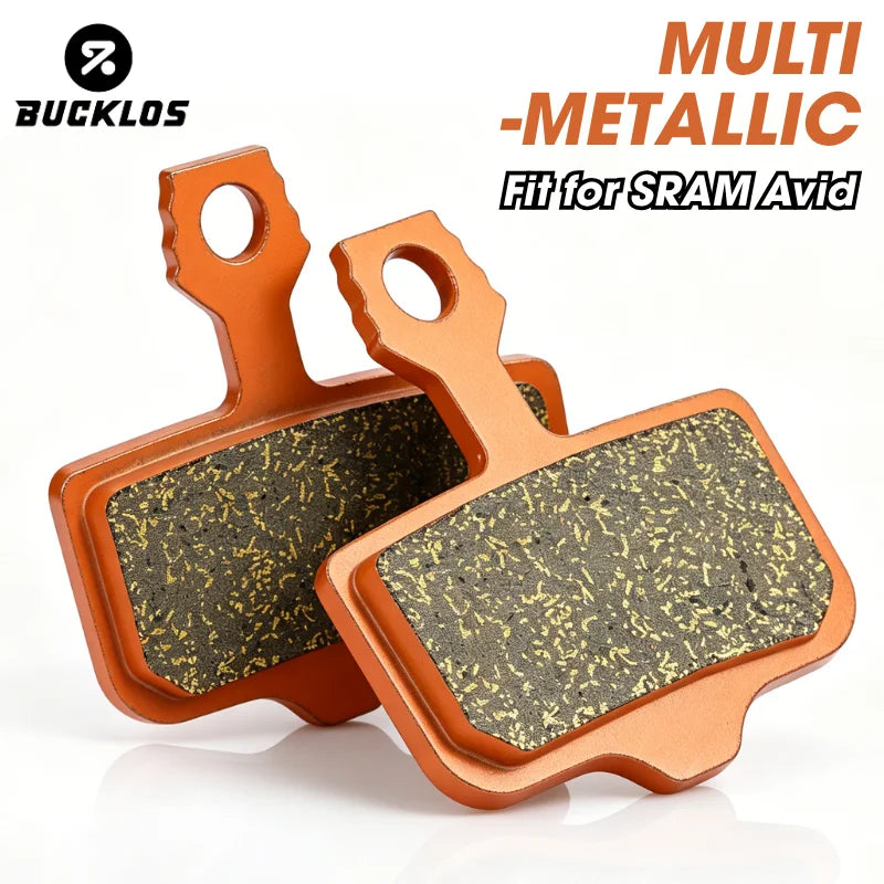 BUCKLOS MTB Disc Brake Pads – SRAM DB5 / AVID ELIXIR Multi-Metallic