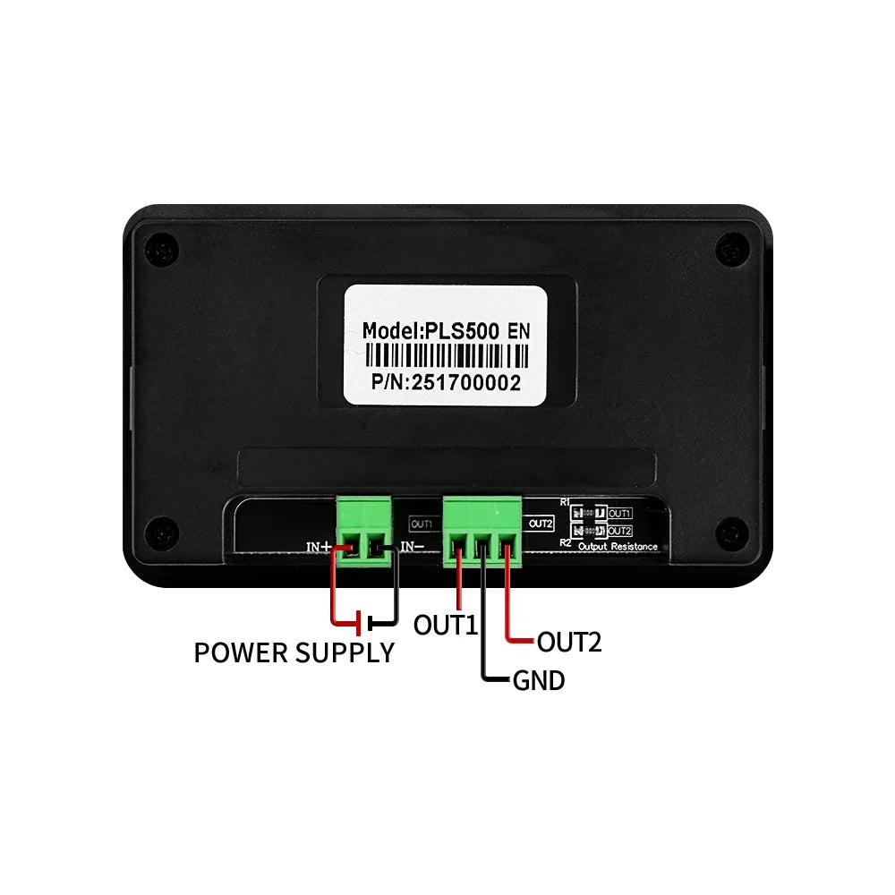PLS500 Dual-Channel PWM Signal Generator 1Hz–500kHz DC 5–24V
