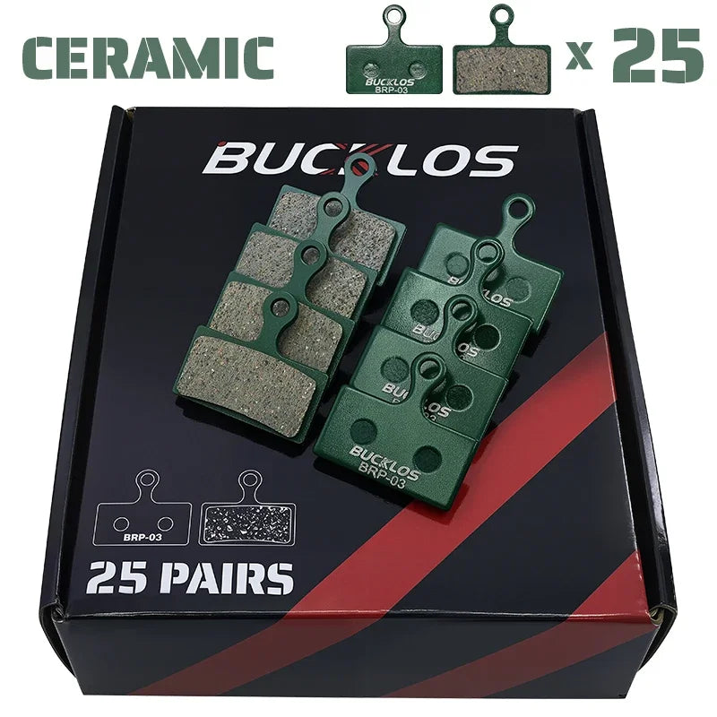 BUCKLOS Ceramic Disc Brake Pads – MTB & Road Hydraulic Brakes