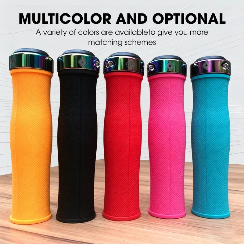 ODI Silicone Lock-On MTB Handlebar Grips – Anti-Slip Bike