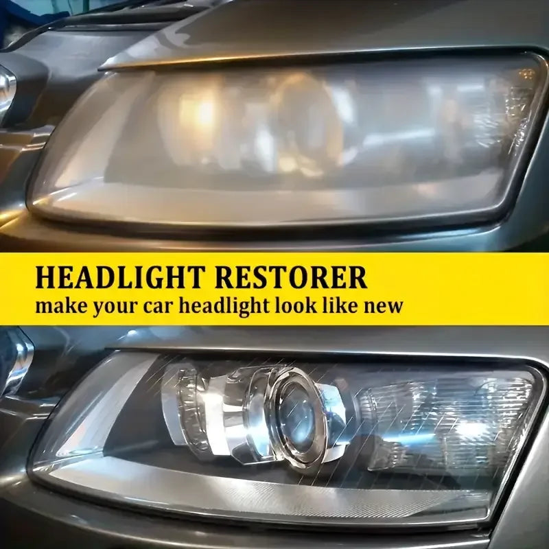 LOORSAN Headlight Restoration Cream – No Sanding, Clears Haze