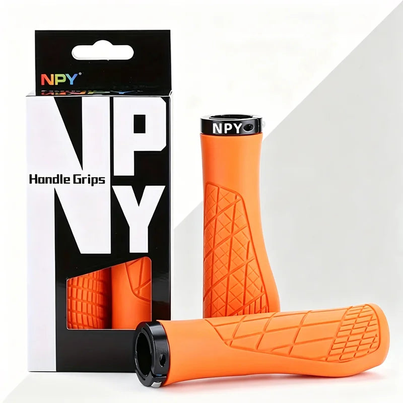 Ergonomic Lock-On MTB Bicycle Handlebar Grips | Non-Slip