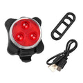 BUCKLOS Bike LED Light Set – USB Rechargeable, IPX5 Waterproof