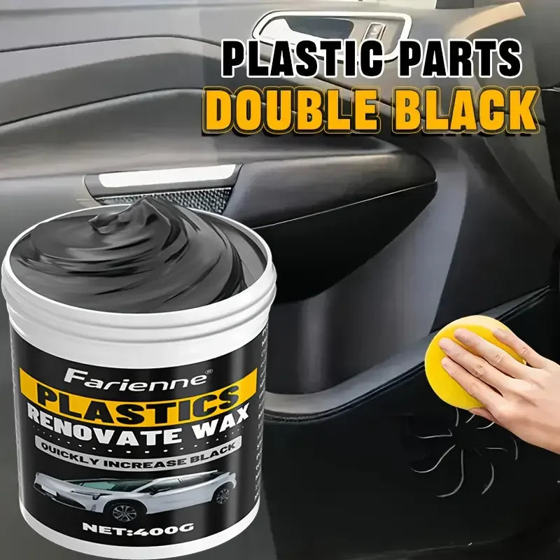 FARIENNE Car Plastic Wax Paste – Scratch, Dashboard & Tire Care