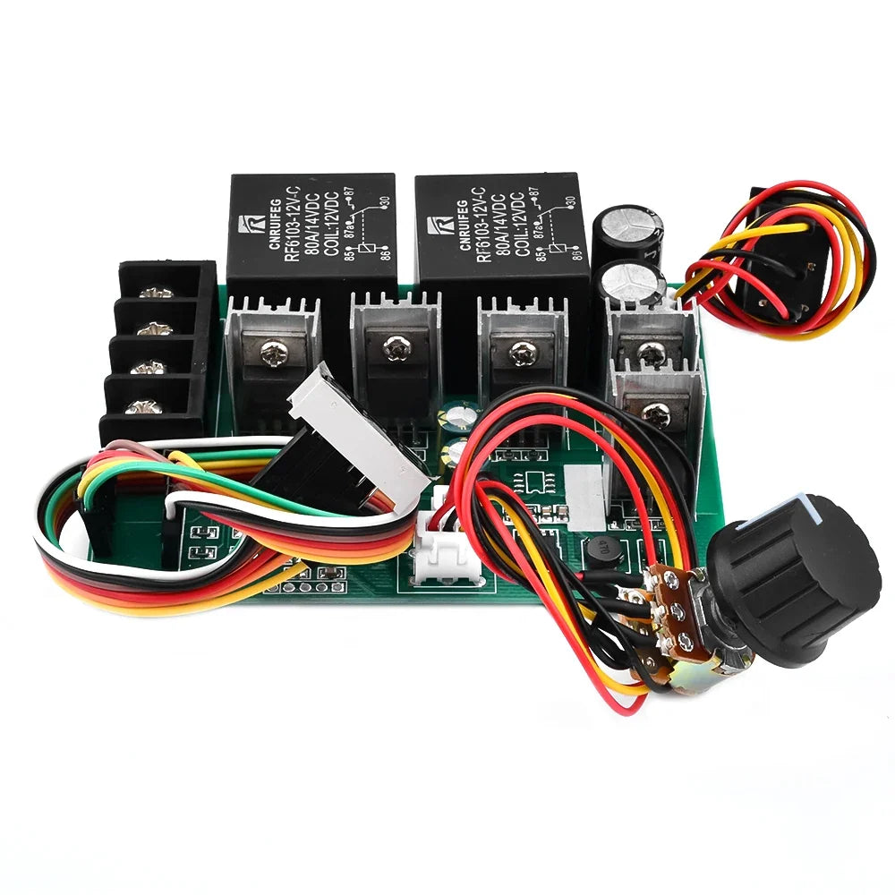 PWM DC Motor Speed Controller 10-55V 40A Forward/Reverse Module