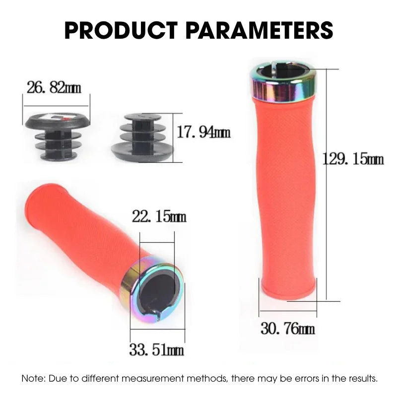 ODI Silicone Lock-On MTB Handlebar Grips – Anti-Slip Bike