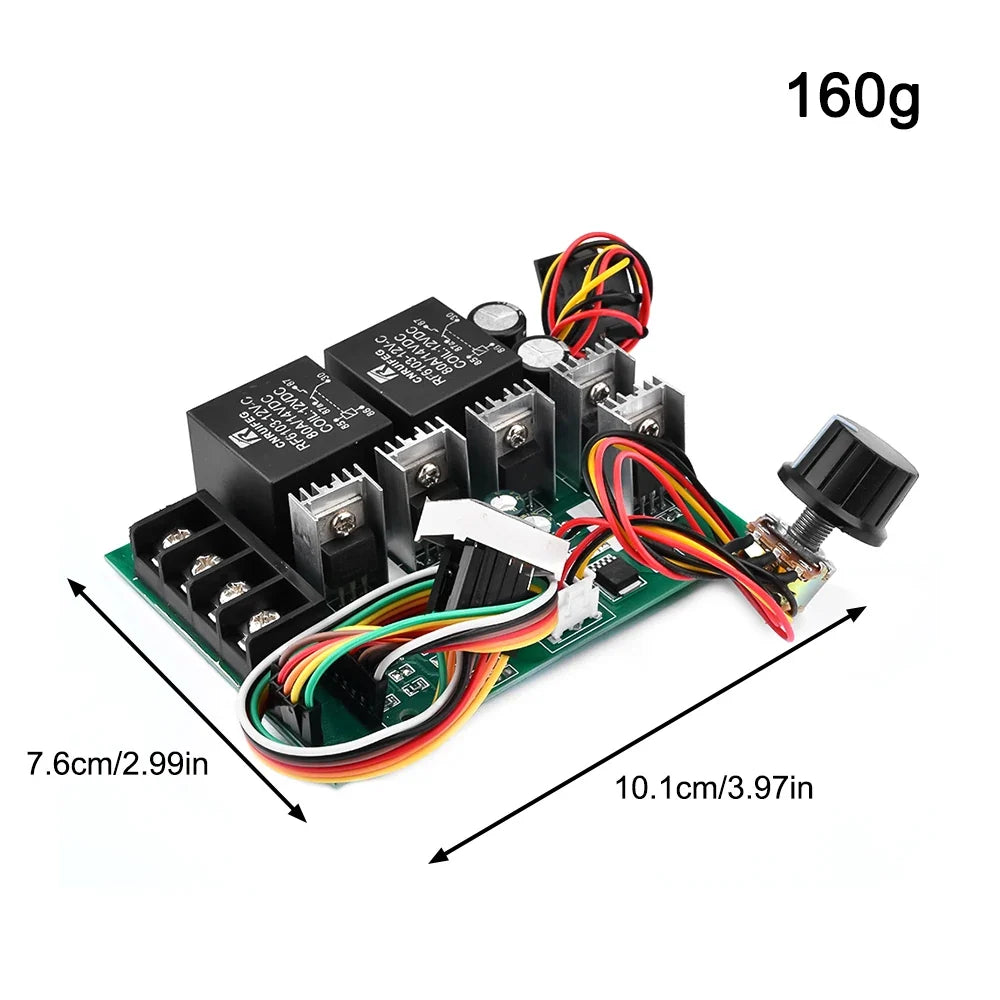 PWM DC Motor Speed Controller 10-55V 40A Forward/Reverse Module