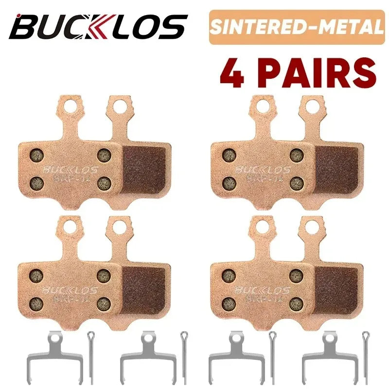 BUCKLOS Sintered Metal Disc Brake Pads for SRAM Avid MTB Gravel