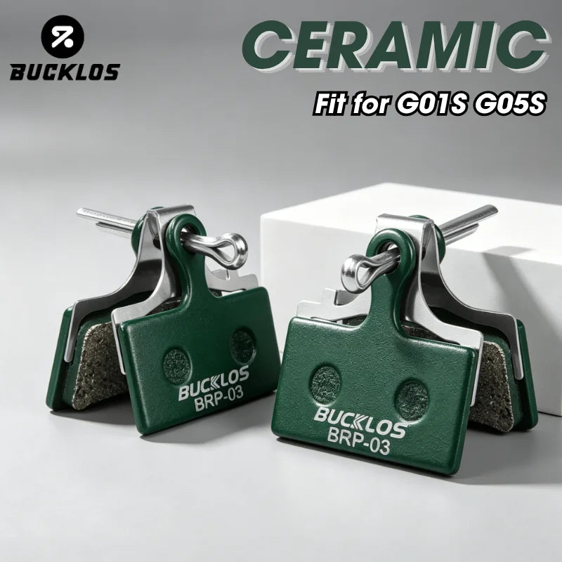 BUCKLOS Ceramic Disc Brake Pads – MTB & Road Hydraulic Brakes