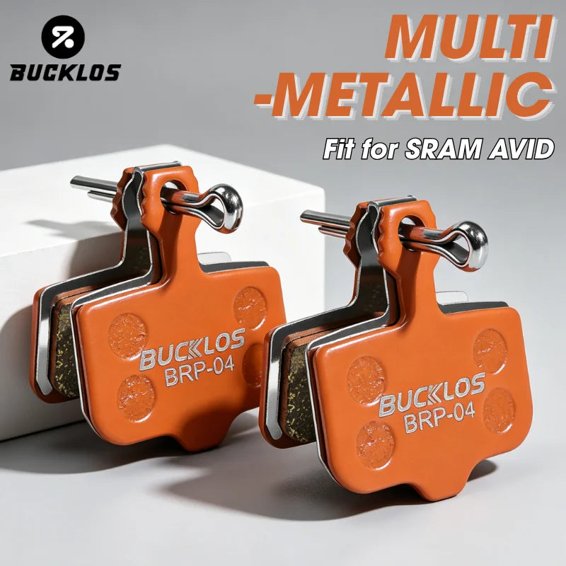 BUCKLOS MTB Disc Brake Pads Multi-Metallic SRAM AVID ELIXIR
