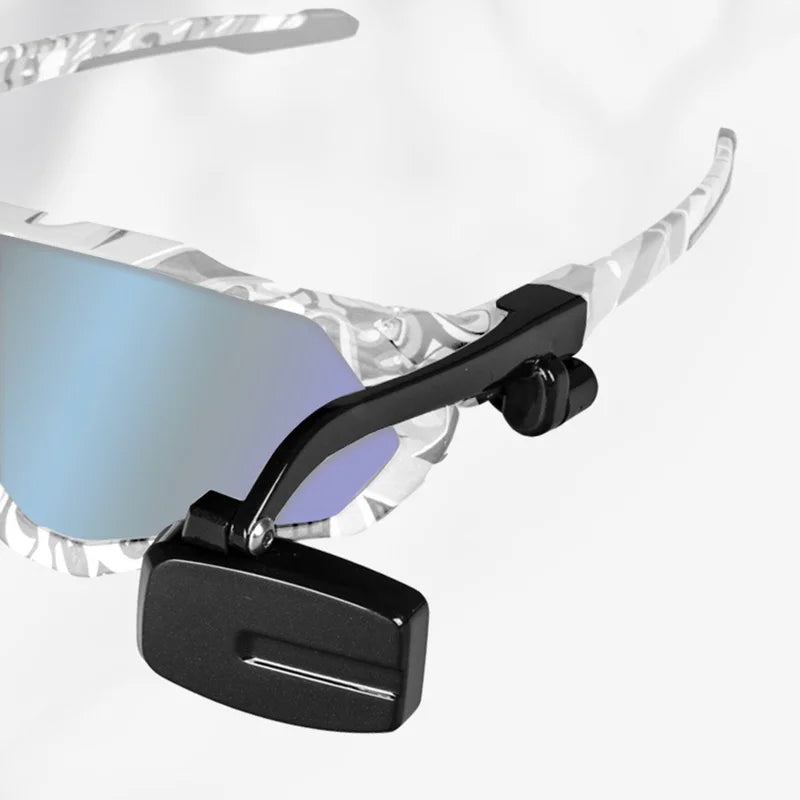 360° Adjustable Rear View Mirror Cycling Glasses & Helmet Mount
