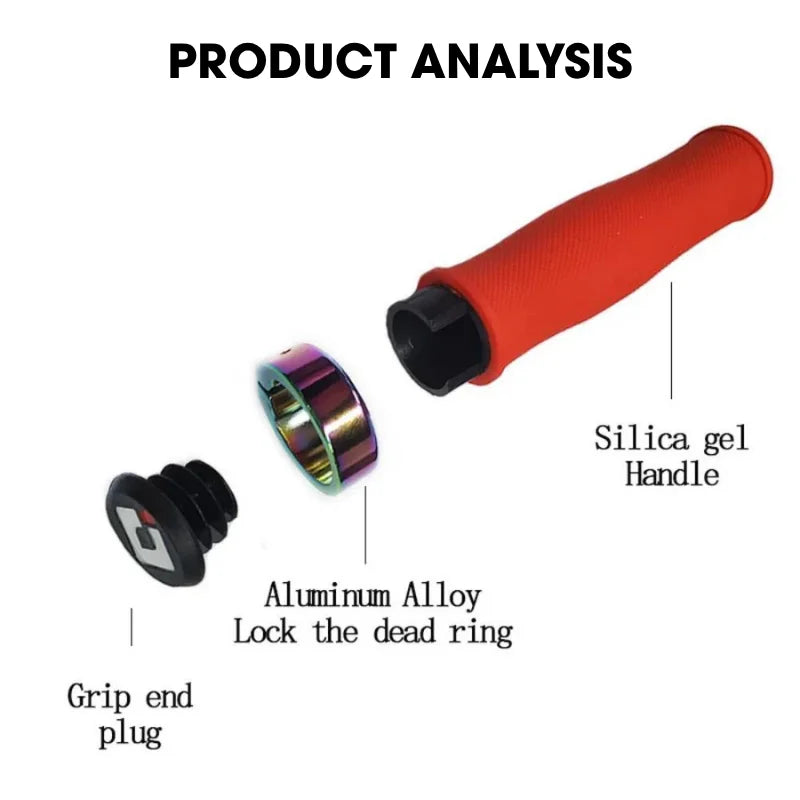 ODI Silicone Lock-On MTB Handlebar Grips – Anti-Slip Bike