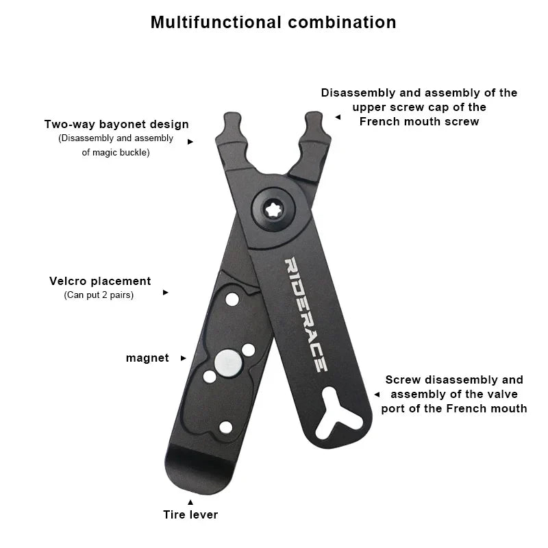 Bicycle Chain Link Plier – MTB Quick Release & Install Tool