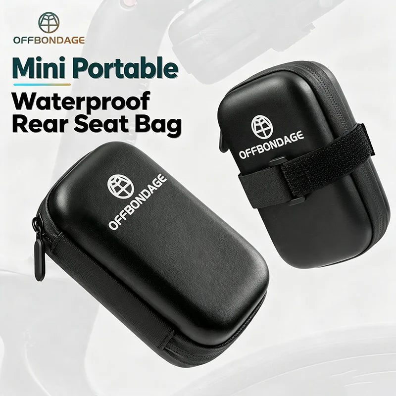 OFFBONDAGE Mini Waterproof Bike Saddle Bag – MTB & Road