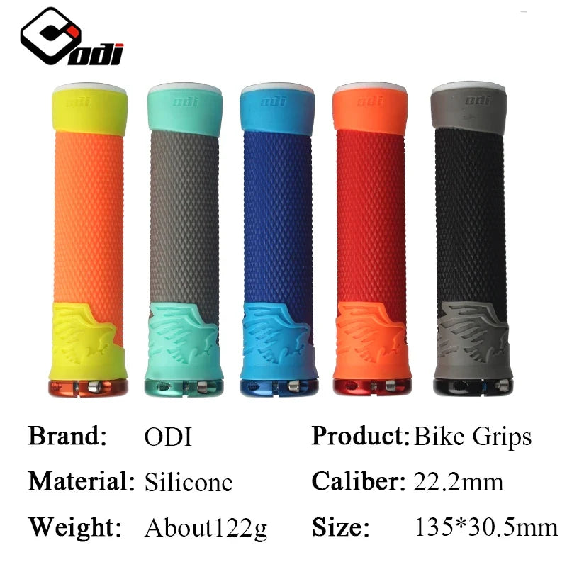 ODI AG-2 Silicone MTB Lock-On Handlebar Grips | Anti-Slip