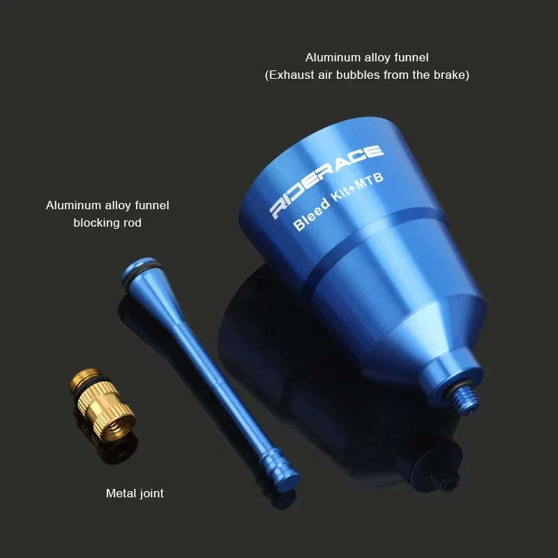 Hydraulic Disc Brake Bleed Kit – Bike Oil Funnel Tool Set