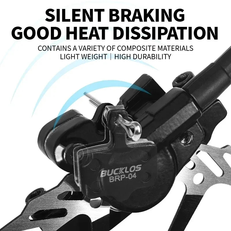 BUCKLOS Resin Disc Brake Pads for SRAM Avid MTB Road Gravel