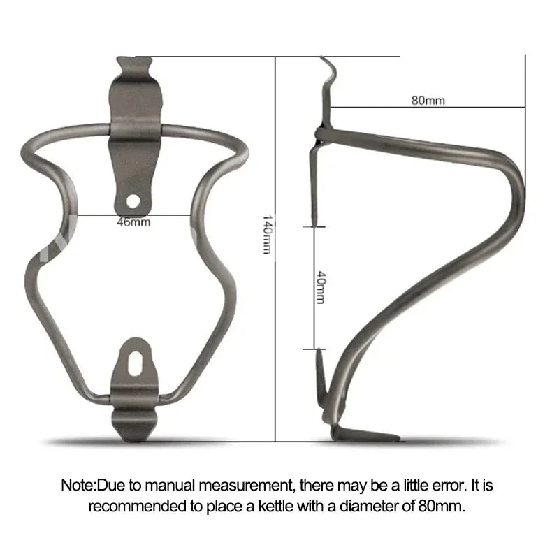 Titanium Alloy Bike Water Bottle Cage – MTB & Road Bike