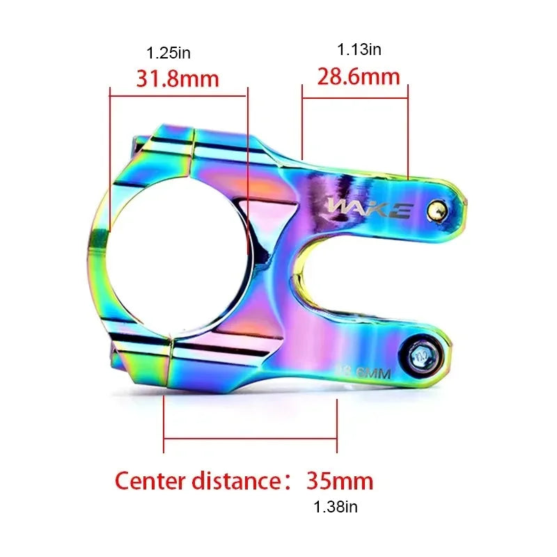WAKE MTB CNC Aluminum Ultralight Short Stem – Road & Gravel