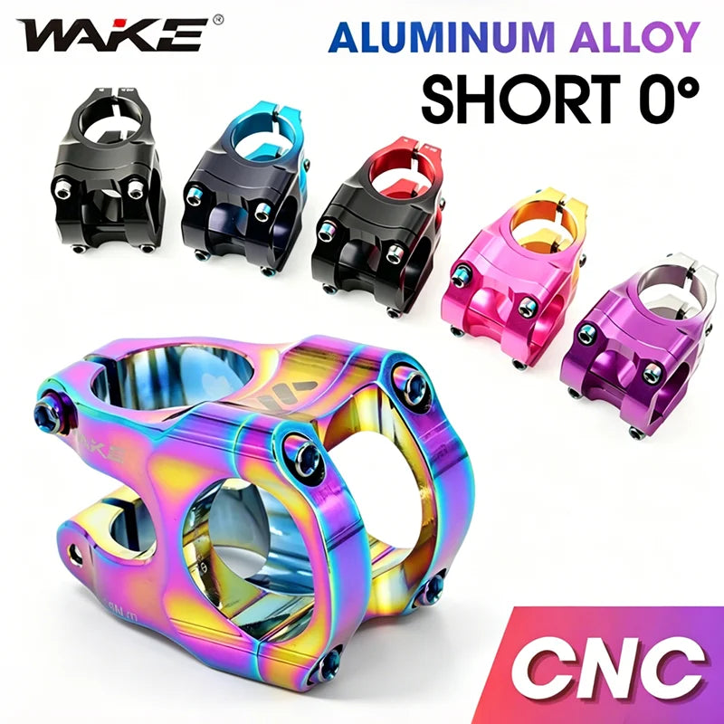 WAKE MTB CNC Aluminum Ultralight Short Stem – Road & Gravel
