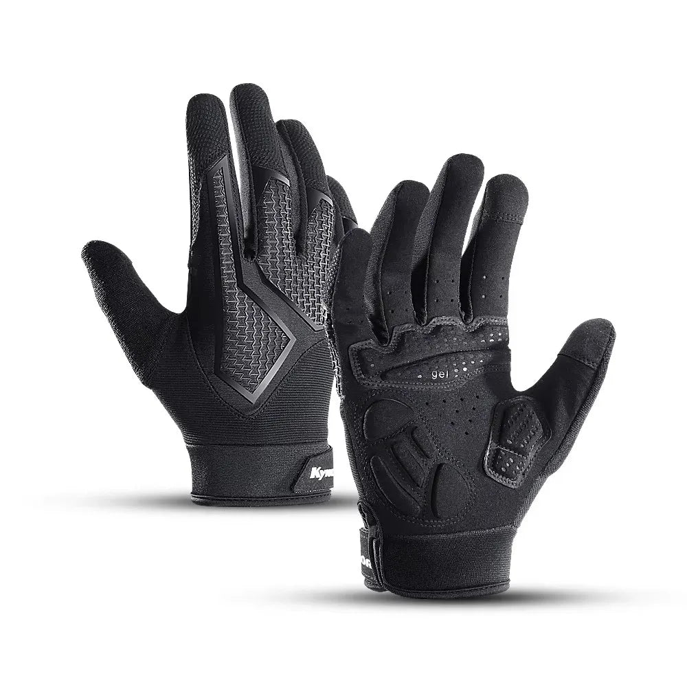 Full Finger Cycling Gloves – Non-Slip Shock-Absorbing MTB Gloves