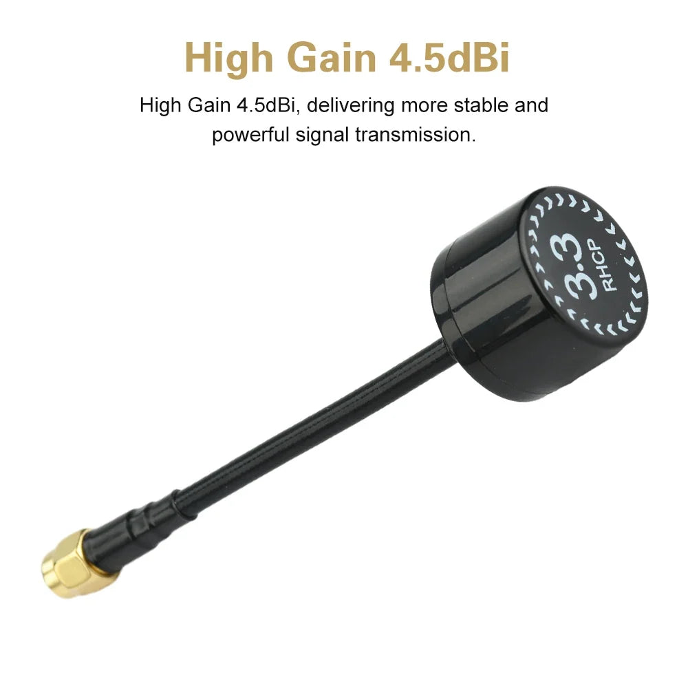 occkic 3.3GHz FPV Drone Antenna 68mm/105mm | 4.5dBi UAV