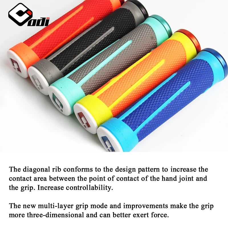 ODI AG-2 Silicone MTB Lock-On Handlebar Grips | Anti-Slip
