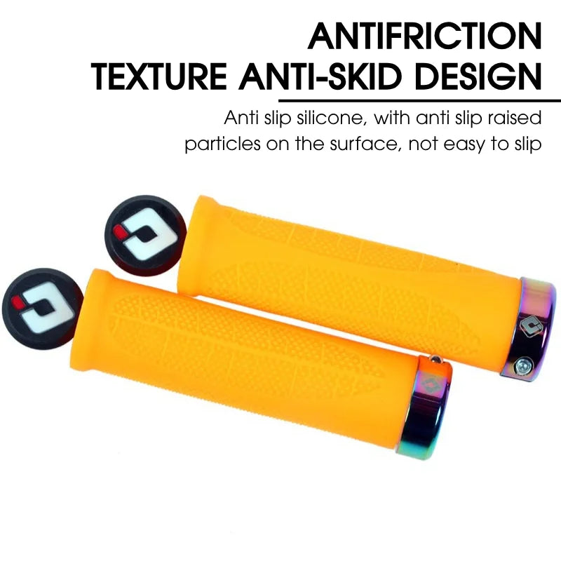 ODI Silicone Lock-On MTB Bike Grips | Anti-Skid Handlebar