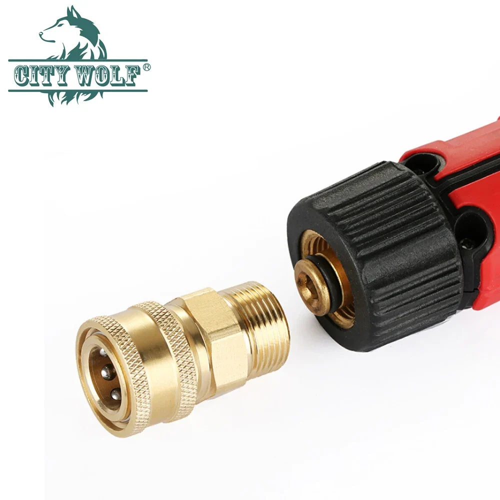 M22 to G1/4 Pressure Washer Adaptor – Quick Connect Female