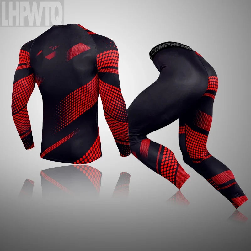 Men's Thermal Long Johns – Tactical Base Layer for Sport