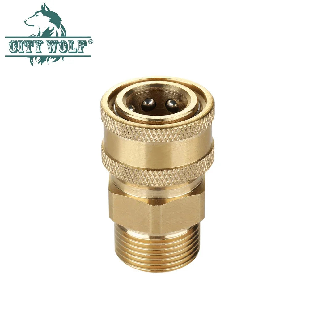 M22 to G1/4 Pressure Washer Adaptor – Quick Connect Female