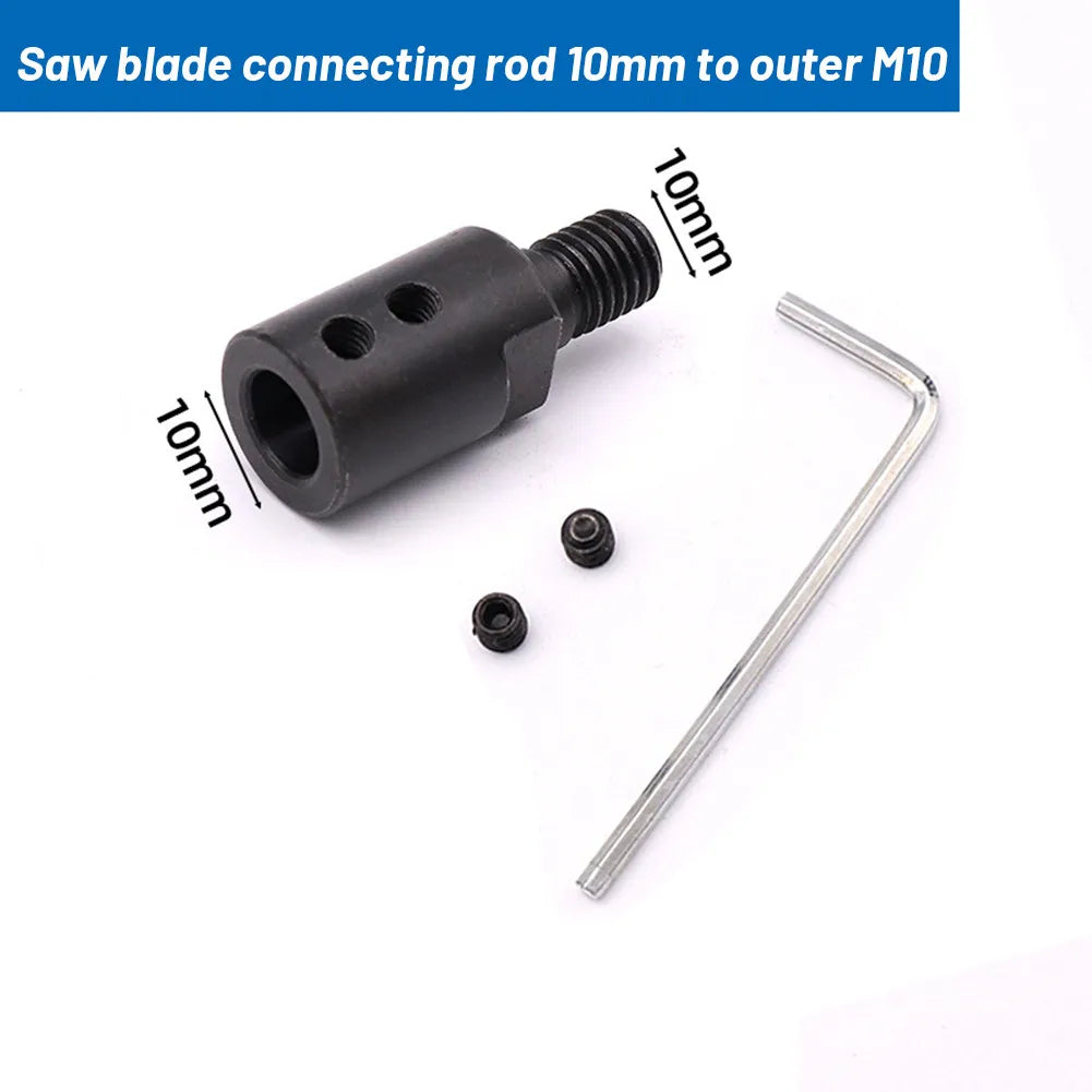 Saw Blade Adapter M10 5–14mm Bushing Angle Grinder Shaft