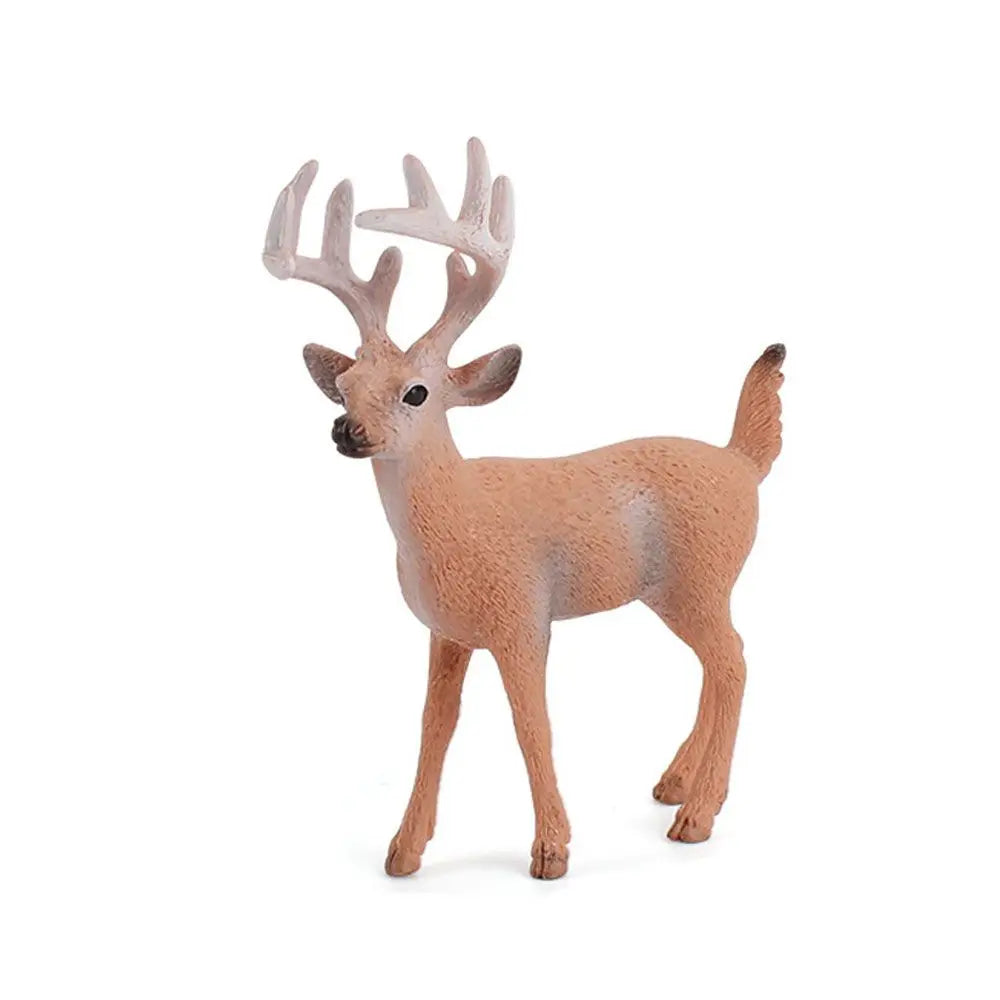 Rabbit & Fox Miniature Animal Figures – Cake Toppers & Decor
