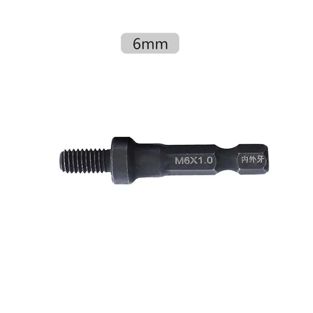 Self-Tapping Socket Adapter 1/4" Hex Shank – M6 M8 M10