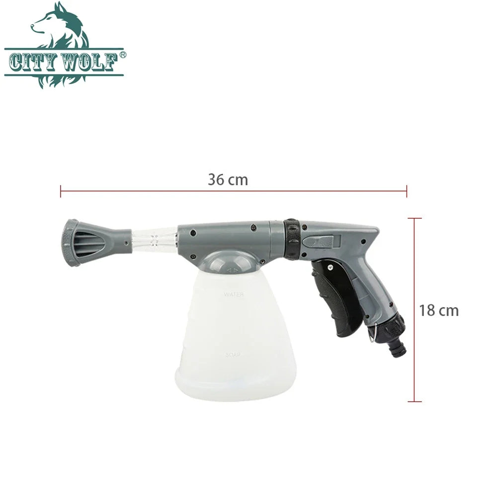 Soap Foam Gun Car & Garden Wash Nozzle – Tap Connector