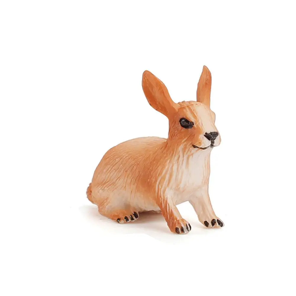 Rabbit & Fox Miniature Animal Figures – Cake Toppers & Decor