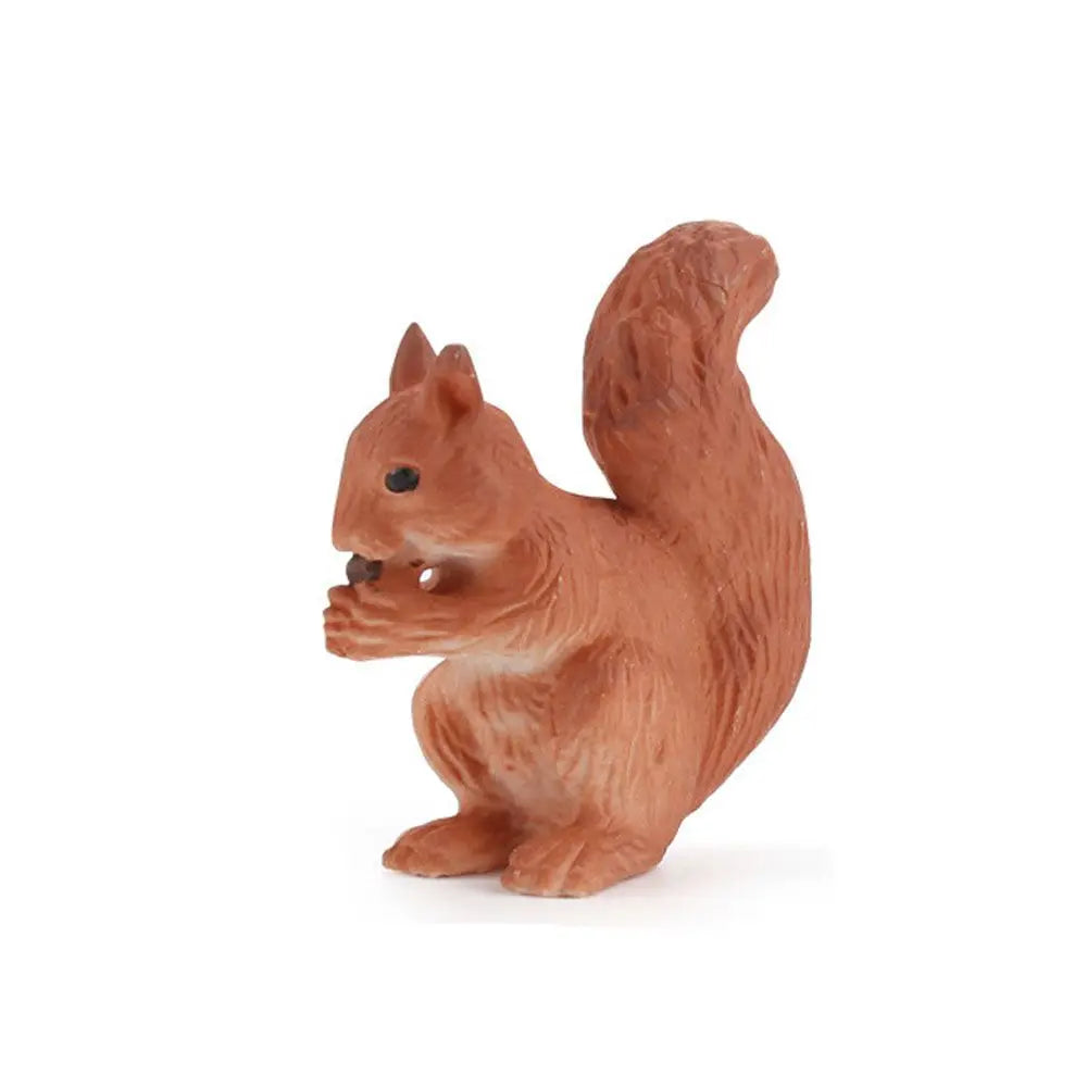 Rabbit & Fox Miniature Animal Figures – Cake Toppers & Decor