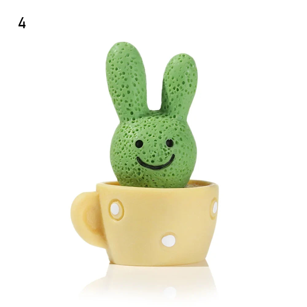 Fairy Garden Cactus Miniature Figurines – Micro Landscape Decor