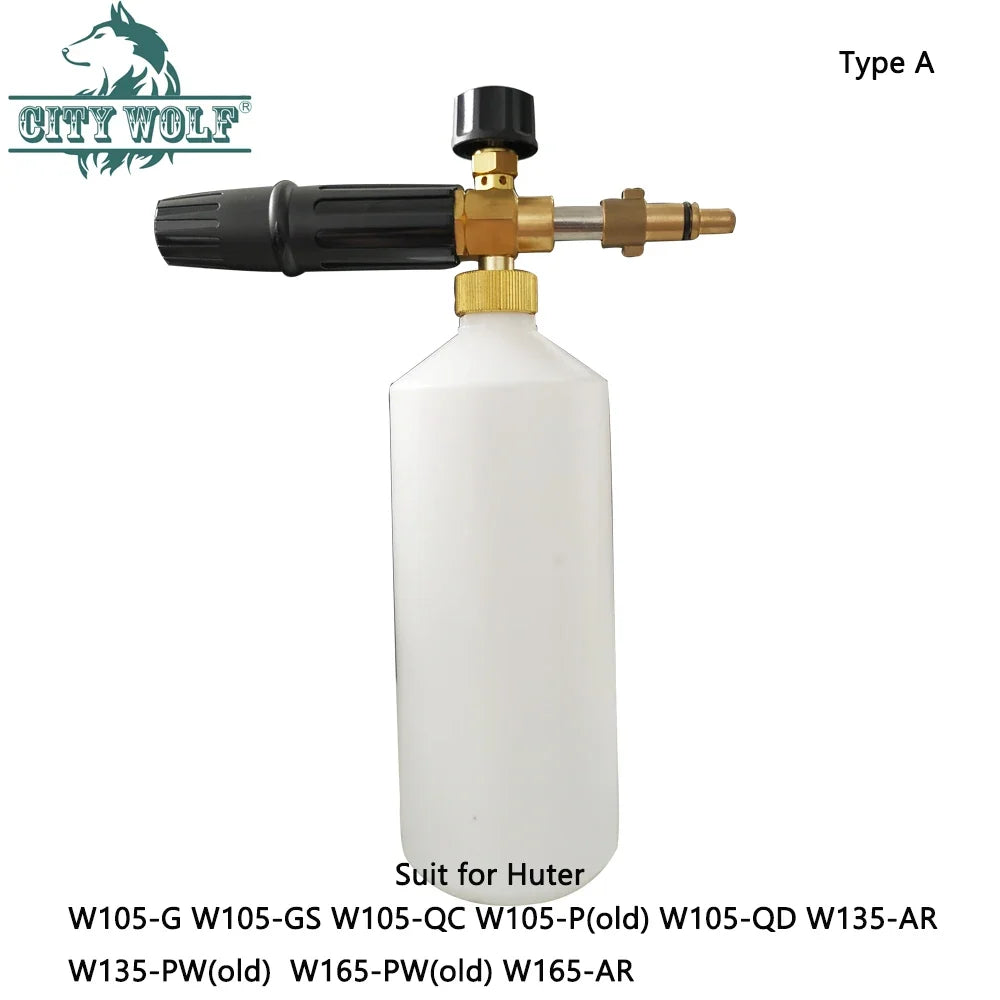 Snow Foam Gun Lance for Huter W105 W135 W165 Pressure Washer